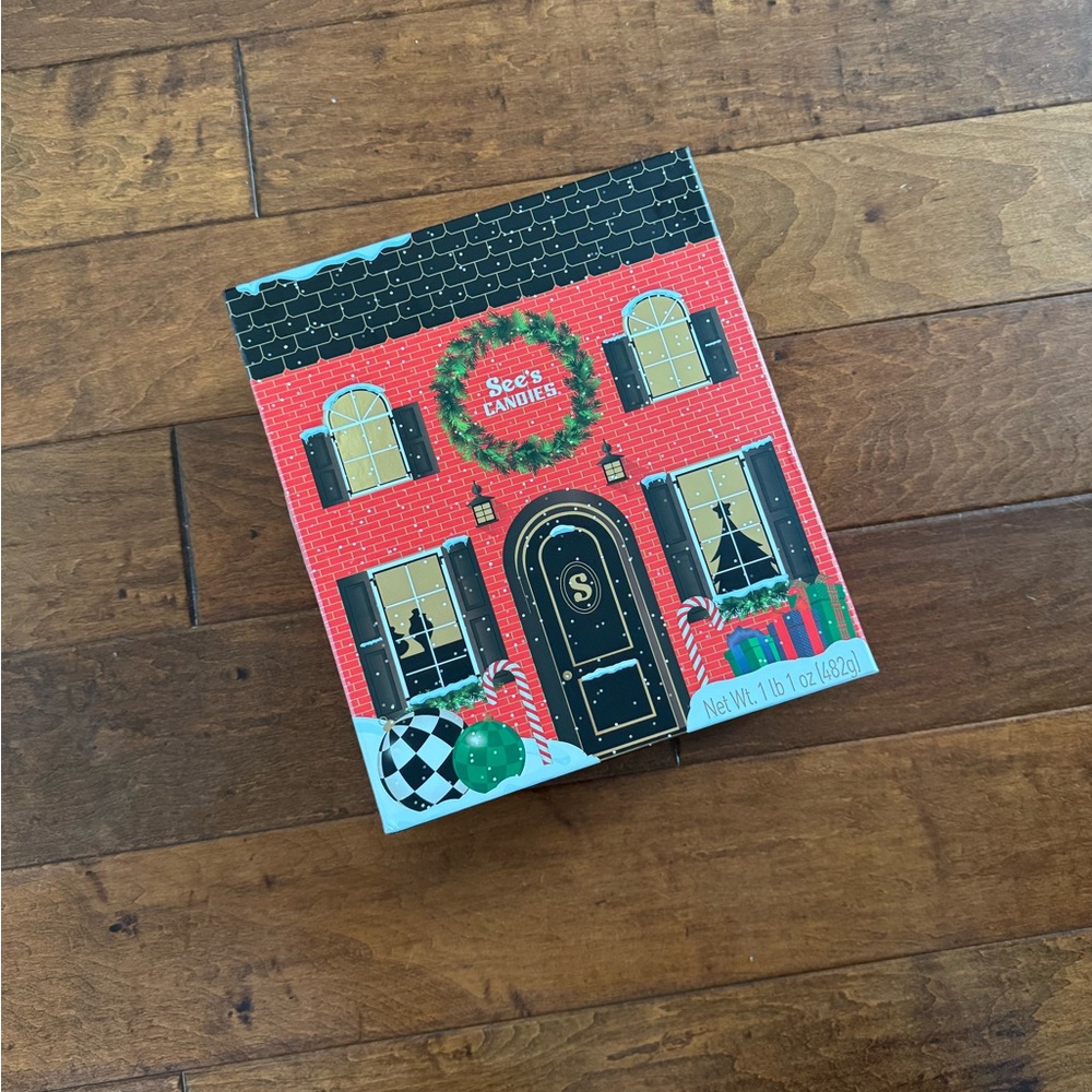 See's Candies Holiday Advent Calendar Box